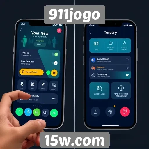 Evolução da interface do 911jogo ao longo do tempo