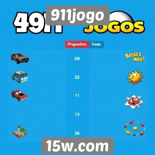 Comparativo entre jogos populares no 911jogo